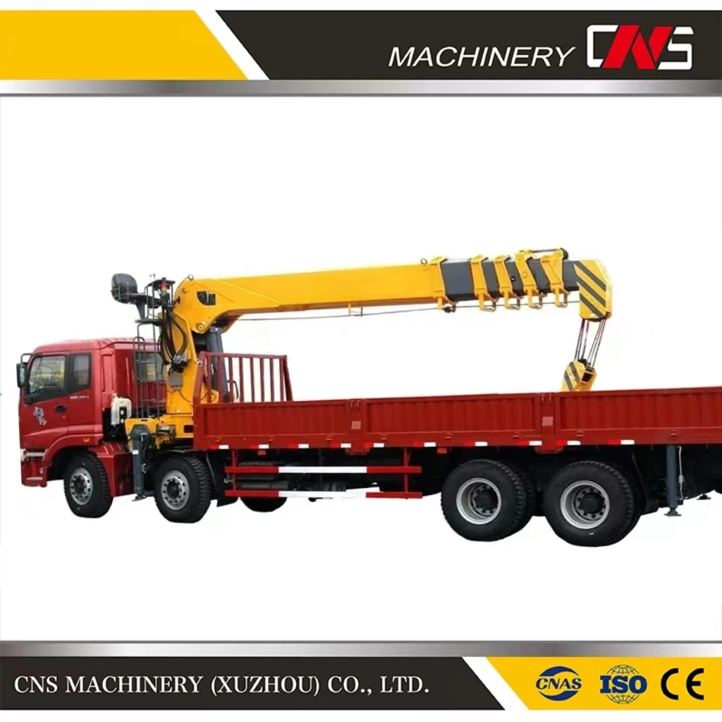 Fábrica de Marca China Venta CNS Lorry Crane 16 Ton Hydraulic Grúa montada en camión de pluma Precio barato para la venta