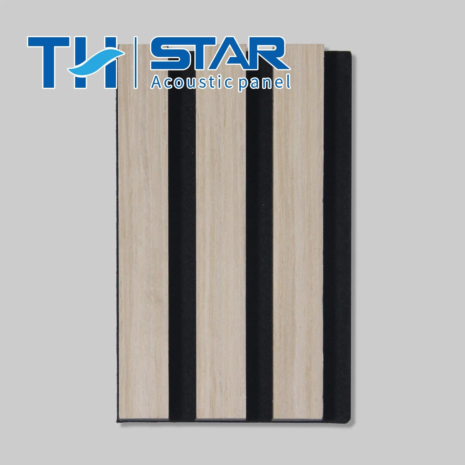 Los paneles de pared acústica de madera de rejillas de madera de estilo moderno de madera Panel de pared Pared insonorizadas para Salón