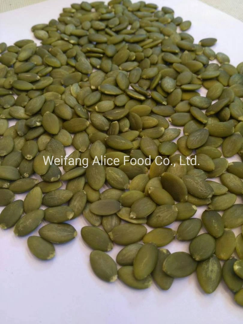 New Crop Hot Sell Shine Skin Pumpkin Seeds Kernels Organic لا توجد بذور القرع شيل