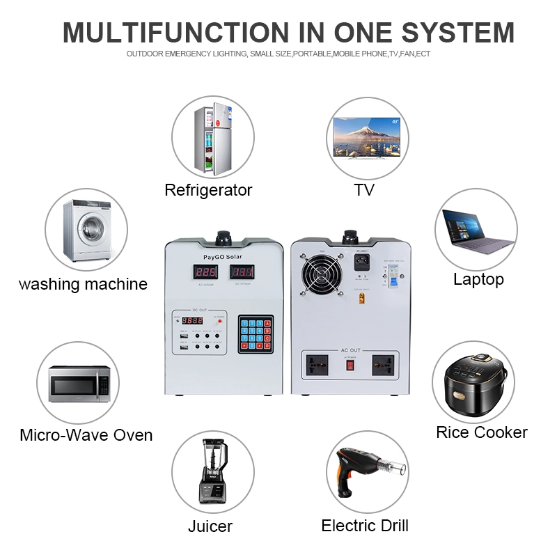 Solar Panels for Home System Power with and Lighting Global Certified Pay as You Go