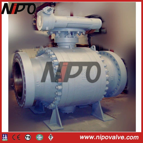 Lcb Low Temperature Steel Trunnion Ball Valve