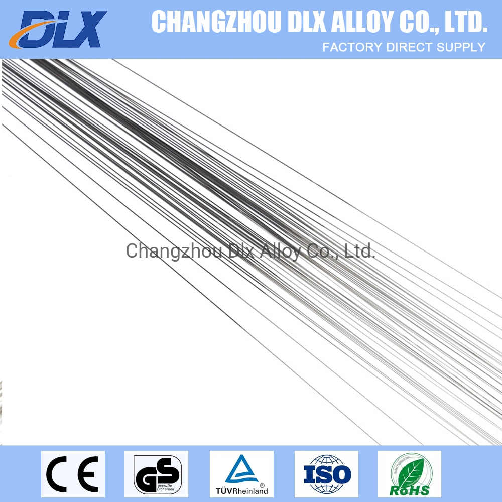 Medical Grade ASTM F2063 Nitinol Shape Memory Alloy Mandrel Wire/Flat Wire Customzied