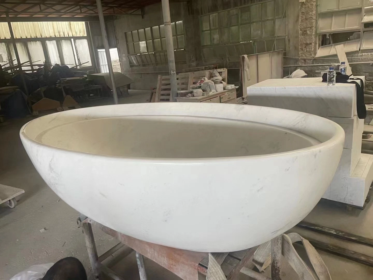 Natural Unique Black White Brown Oval Retangle Square Circular Coner Ellipse Freestanding Pedestal Onyx Granite Travetine Sand Limestone Marble Stone Bathtub