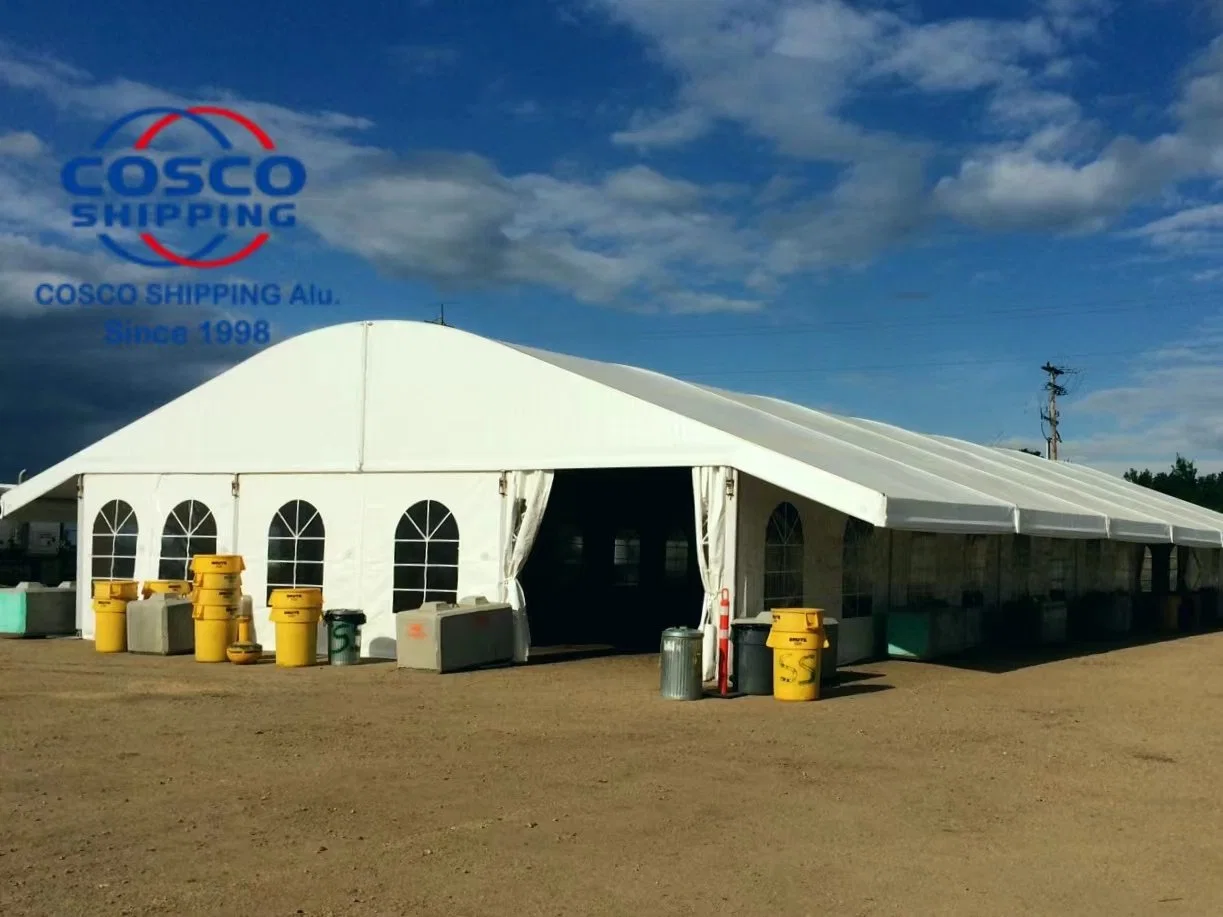 Estructura de aluminio/aluminio resistente al agua Arcum Tent Warehouse Marquee