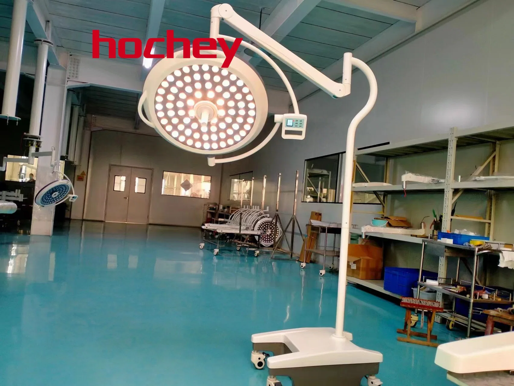 Mt Medical Hospitai Device Double Arms Mobile Operation Surgical Lights LED Cheap Price Manufacturer