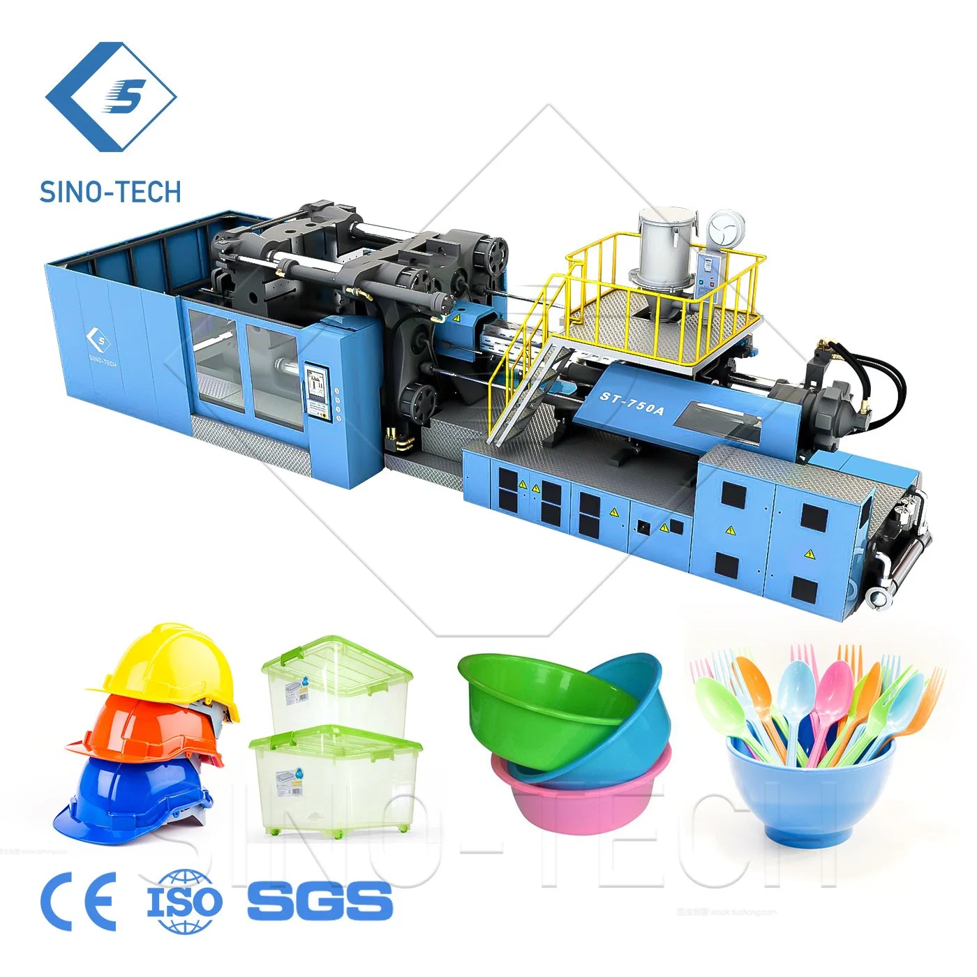 Customized Plastic Injection Moulding Machine for Daily Garbage Can