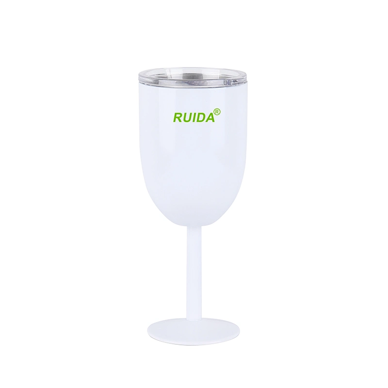 10oz préservation froid en acier inoxydable Tall gobelet de la Coupe du verre à vin