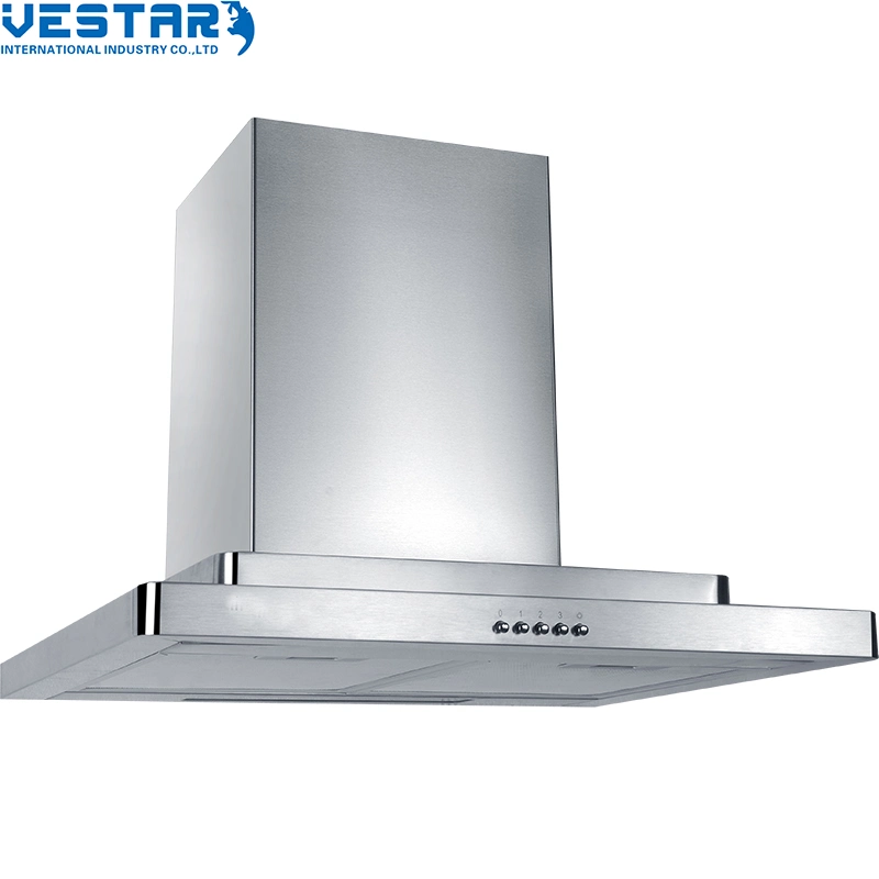 Customize 220V Chimney Stainless Auctomatic Vented Range Hood