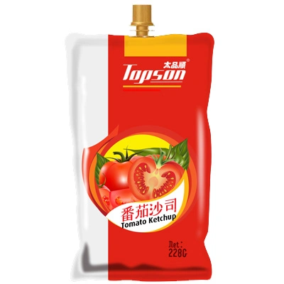 228g Ketchup para pizza con marca OEM