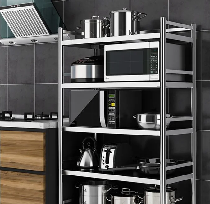 Factory Wholesale/Supplier Stainless Steel Kitchen Rack Kitchen Furniture