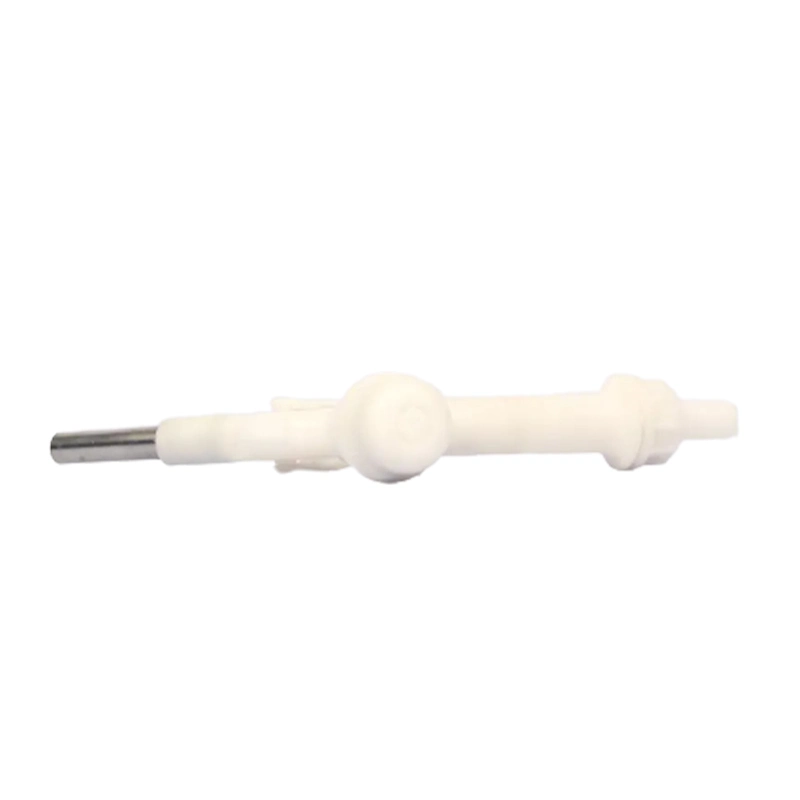 Fuel Delivery Gun for Use Tanks, 19mm Manual Operate Stainless Steel Spout Nozzle Adbue White