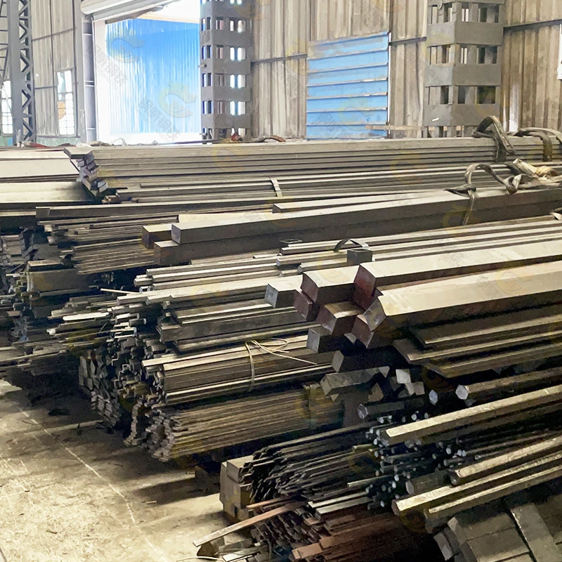 Low Carbon Rod Raw Material Free Cutting Steel Non Alloy Steel Flat