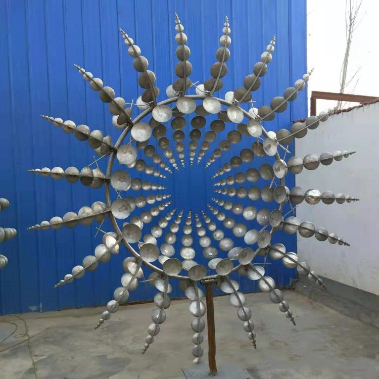 Hot Sale Hot Mirror Polishing Stainless Steel Outdoor Wind Kinetic Sculptures