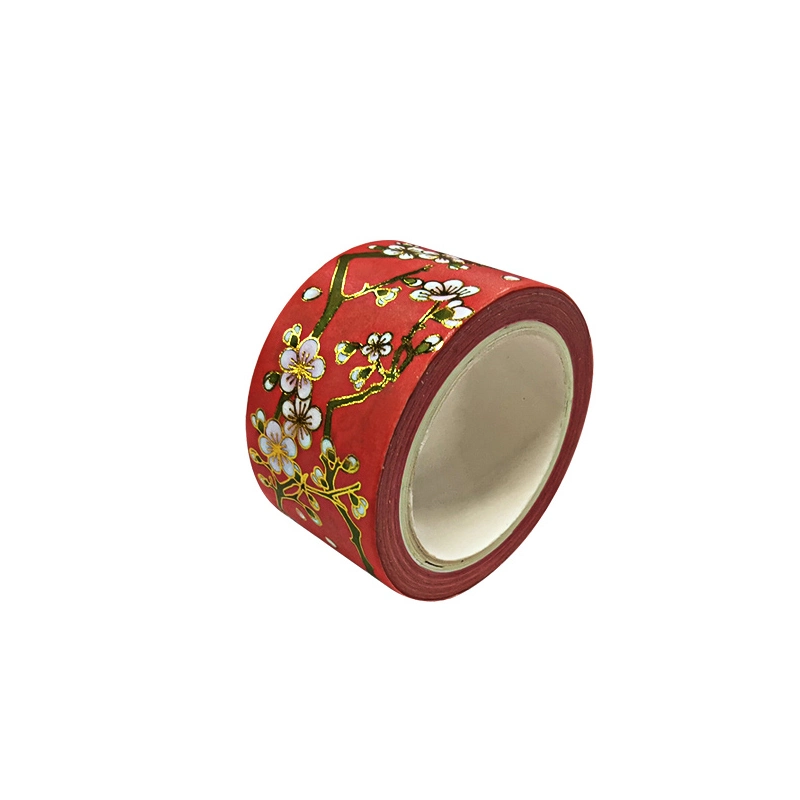 Factory Direct Sale Custom Gold Foil Japanese Washi Tape