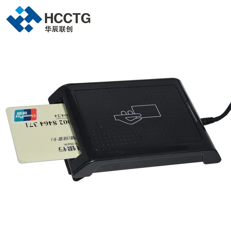 13.56MHz Dual Interface Reader PC/Sc RFID Contact + Contactless Desktop USB Smart Card Reader HD5