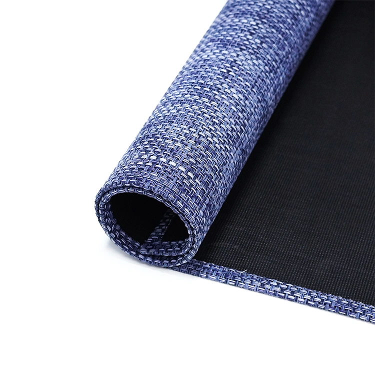 PVC Coated Polyester Indoor Outdoor Carpet and Rug Woven Vinyl PVC Mat