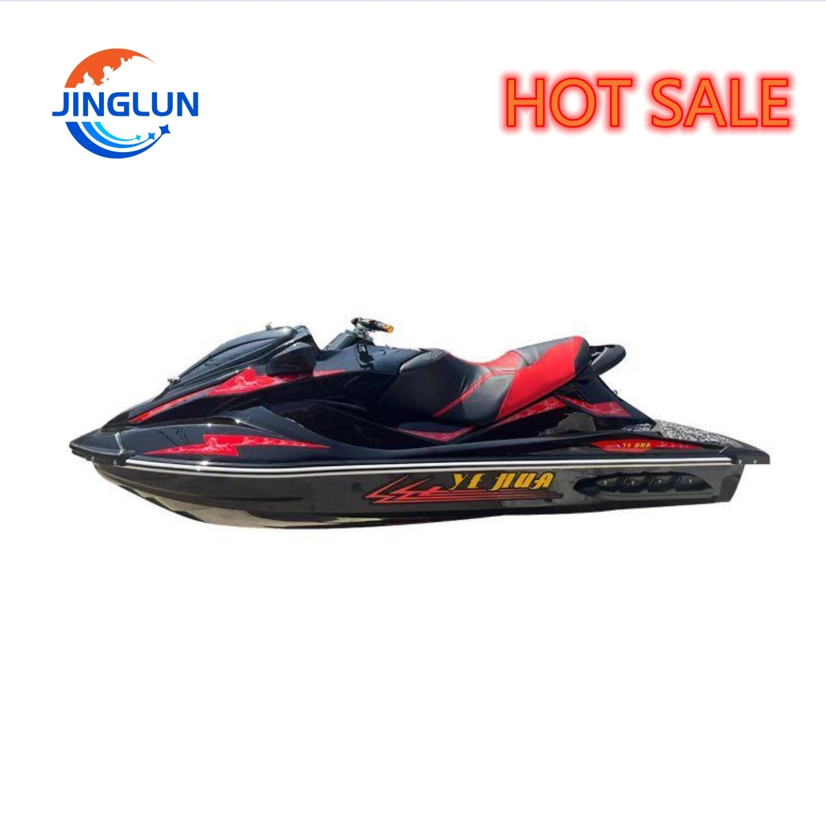 Seadoo Amphibious Motorbike Jetski Intercooler Jetski 2 Seats Electric Jet Ski on Water Quad Jetski