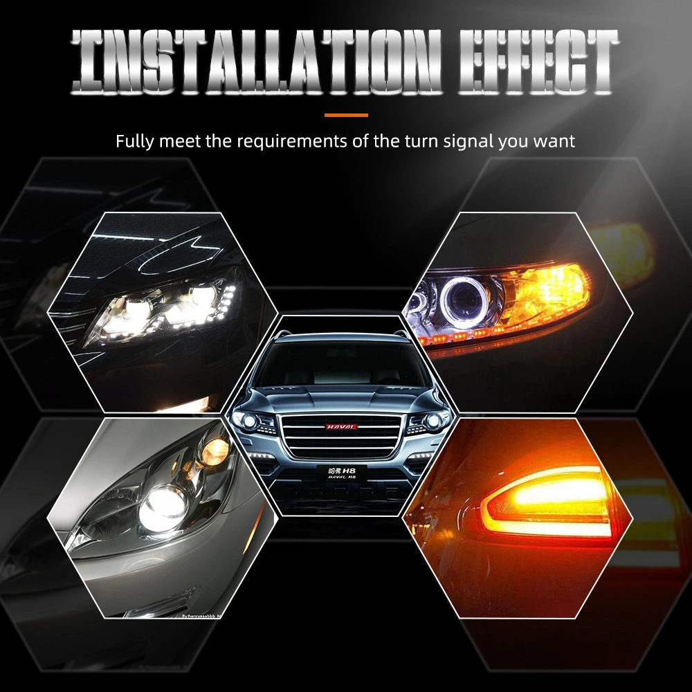 Haizg Factory Supply Car LED Brake Turn signal Light 1157 1156 7440 3156 Car Lighting System