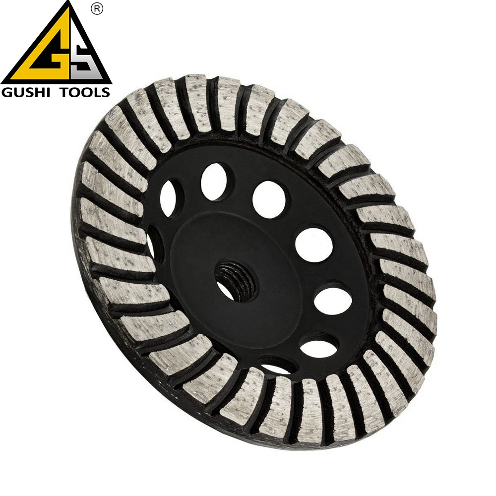 High quality/High cost performance  4"-7" Turbo Grinding Wheels Diamond Grinding Cup Wheel for Concrete/Granite/Stone