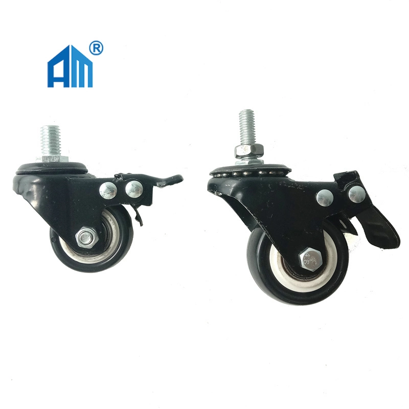 3 Inch 4 Inch Nylon Caster with Brake Heavy Duty Caster Wheels for Industrial Application