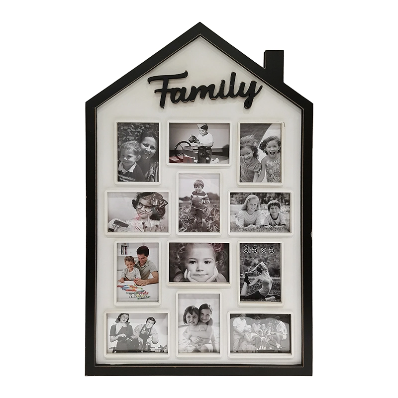 2022 Wholesale/Supplier Household Modern Simple Style Wooden Family House Photo Frame