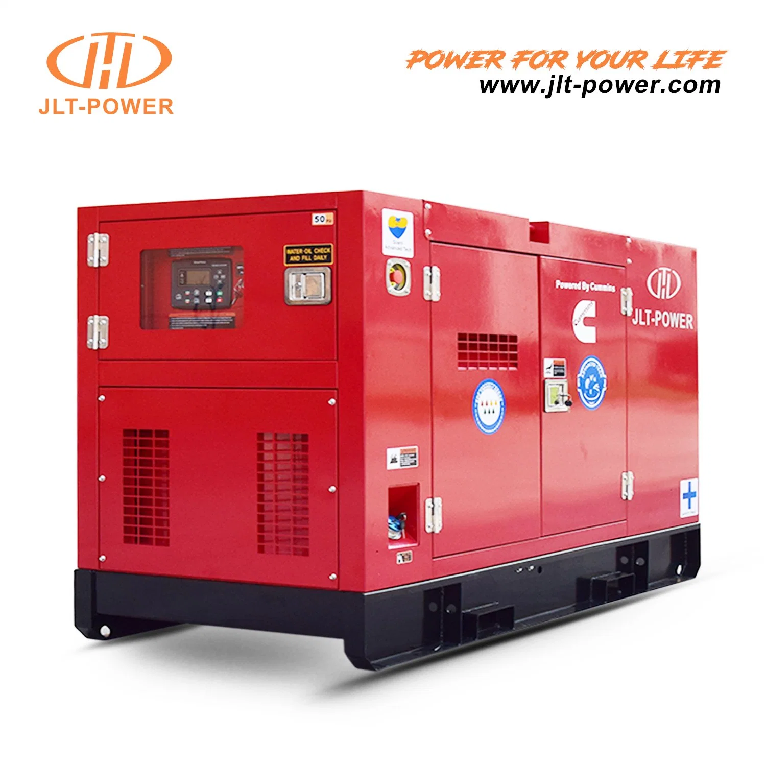 200kVA Diesel Generator Power by Cumin 6ctaa8.3-G2 Engine Silent Type with Wheels