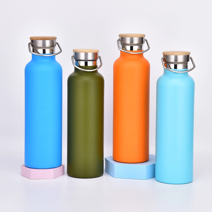 BPA Free Stainless Steel Vacuum Insulated Flask Outdoor Sport Water Bottle with Lid