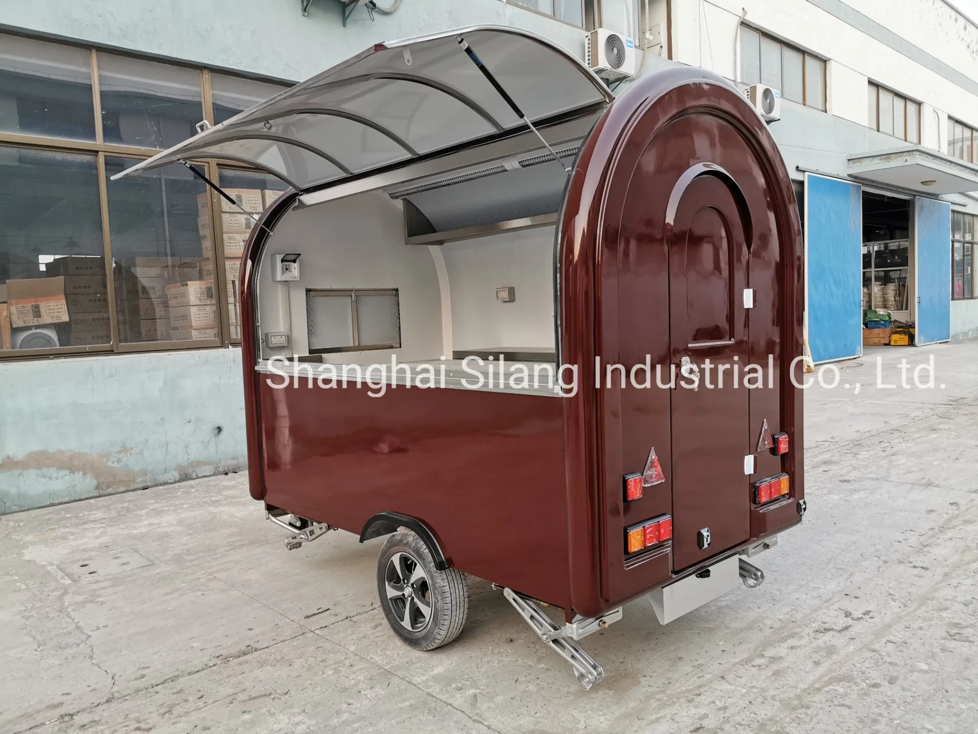 Street Fast Food Trucks Mobile Food Trailer for Sale Breakfast/Snack/Ice Cream Shop Kitchen Equipment