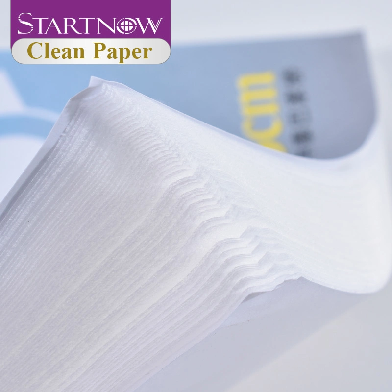 Startnow 1PC 50 hojas de tejido de la lente óptica papel limpio Folleto de la cámara microscopio láser toallitas de limpieza suave de filtro de cristal