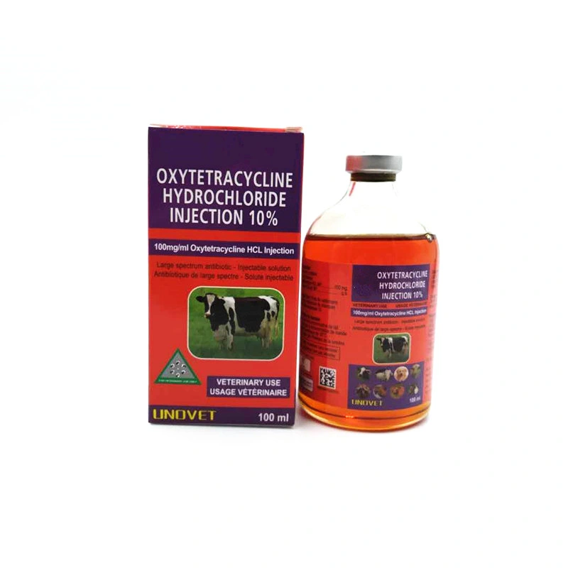 Veterinary Medicine Oxytetracycline Injection for Animal Use 100ml with Good Quality