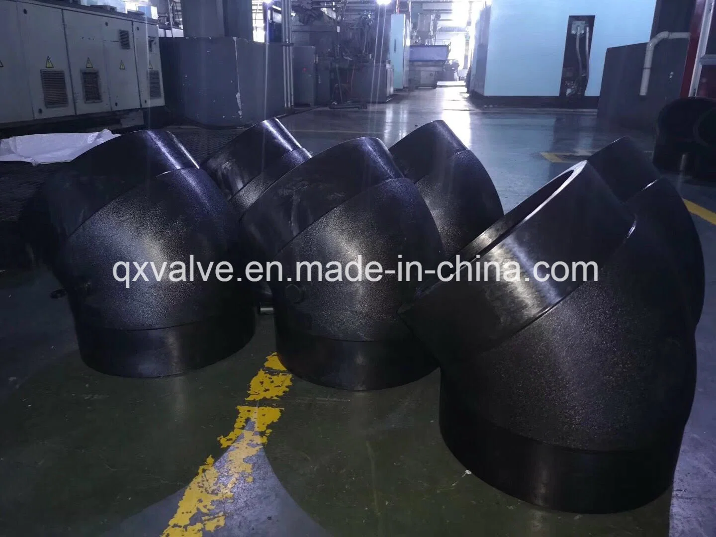 Water Supply Plastic Polyethylene HDPE Pipe Black HDPE Fittings