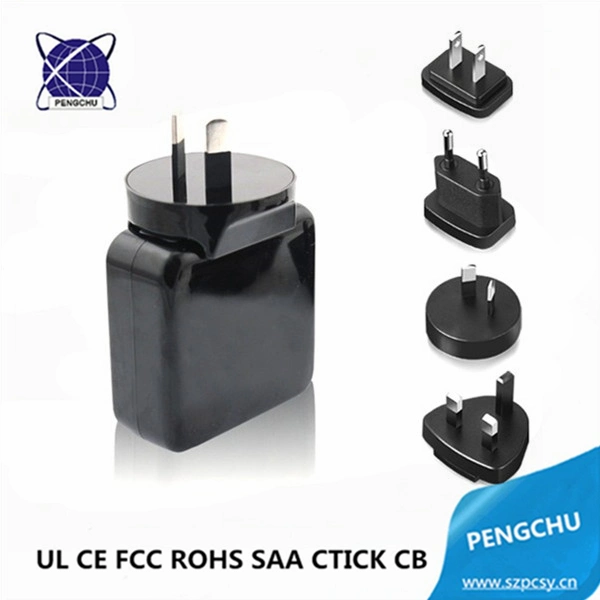 ADAPTADOR de alimentación USB DE 10W 5 voltios y 2 amperios con conector AU Con homologación UL ETL SAA CE FCC RoHS