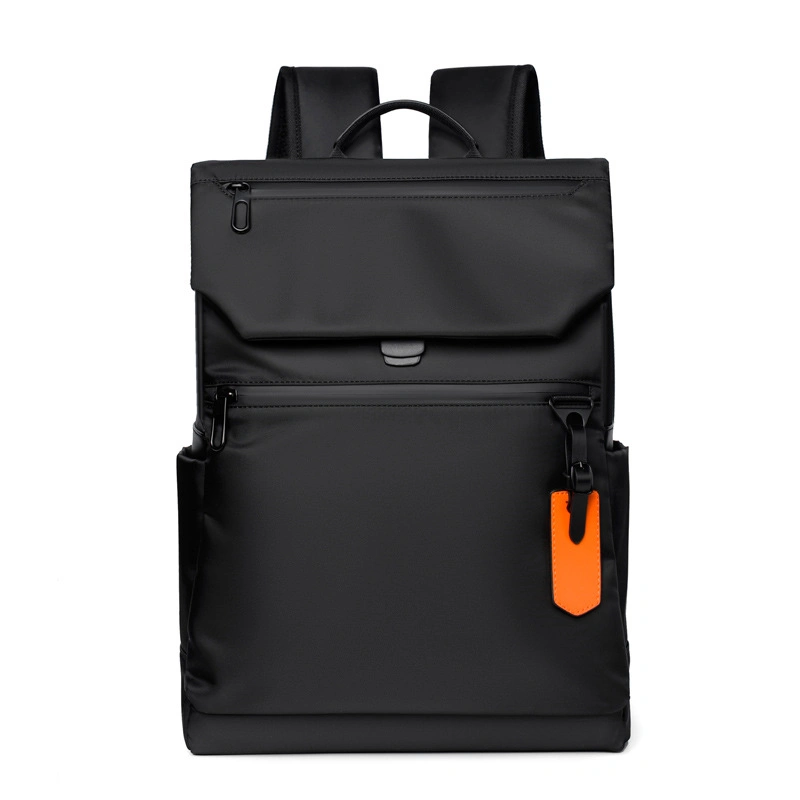 Sac à dos étudiant urbain imperméable de haute qualité avec chargeur USB pour ordinateur portable noir Wyz21014