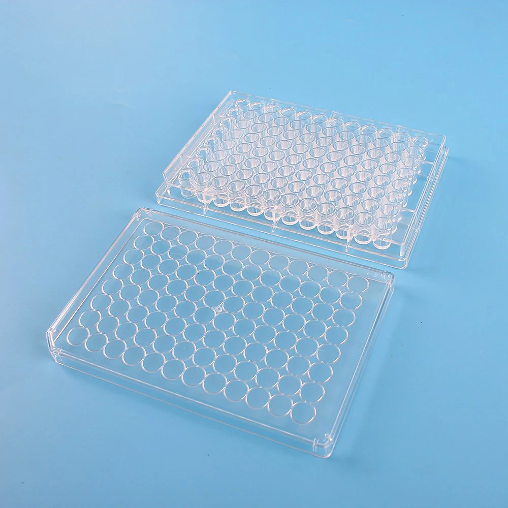 CE Approved Lab Supplies 96-Well Tissue Treated Multiwell Plastic Attached Cell Culture Dish