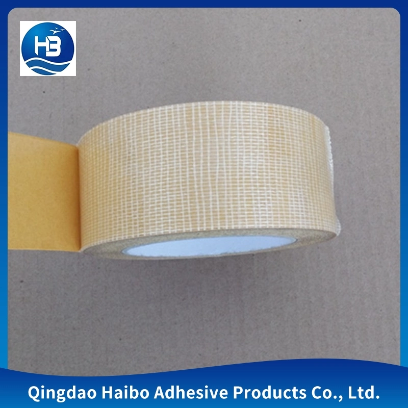 Double Sided Adhesive Fiberglass Filament Tape for Strip Sealing