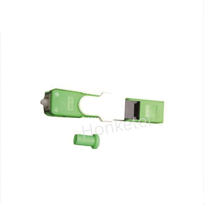 Fiber Optic Sc APC/Upc Fast Connector Quick Connector Assembly Optical Connector Fast Connector for Drop Cable