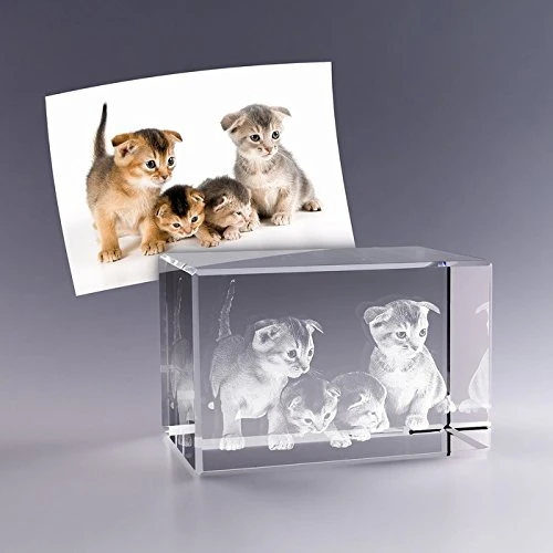 Acrylic Laser Cutting Machines Price 3D Crystal Laser Engraving Gifts