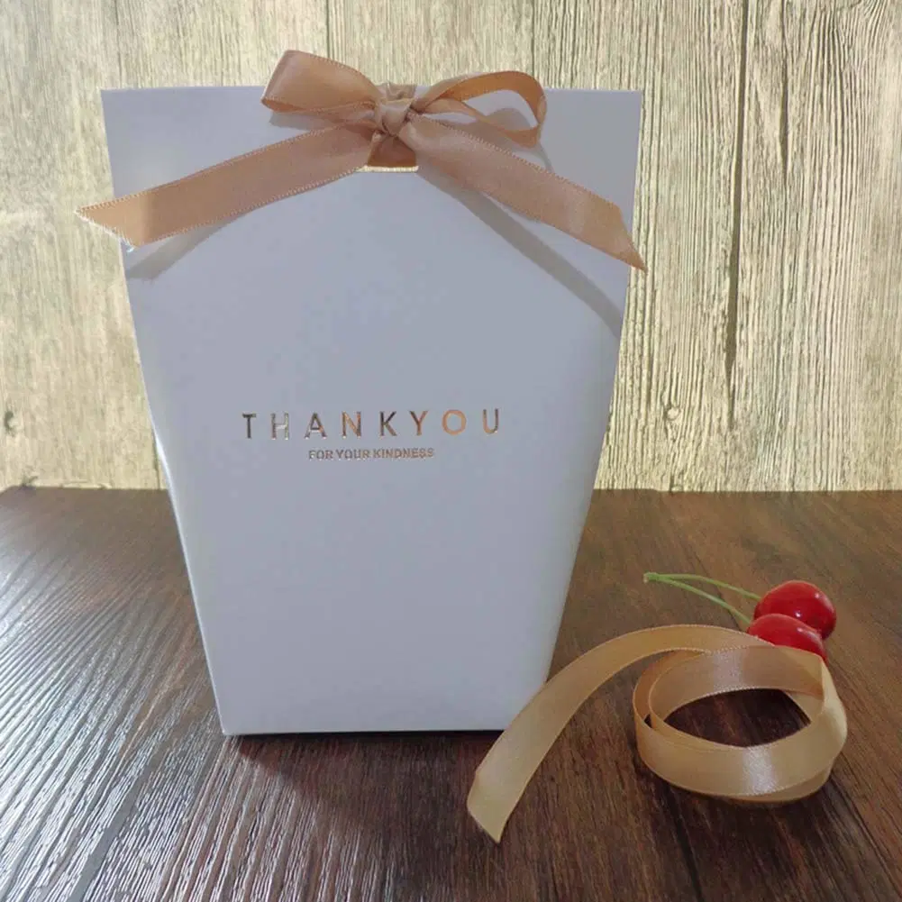 Thank You Gift Wrap Boxes Packaging Box for Minimalist Gift Christmas Decorative