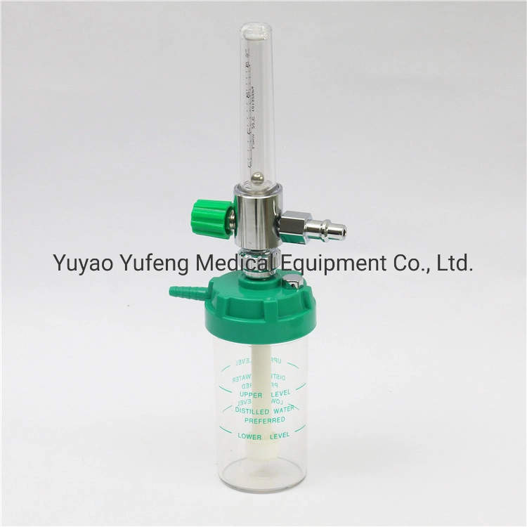 Professional Manufacturer Hospital Home Use Medical Oxygen Regulator Buoy Type Oxygen Inhaler Flowmeter