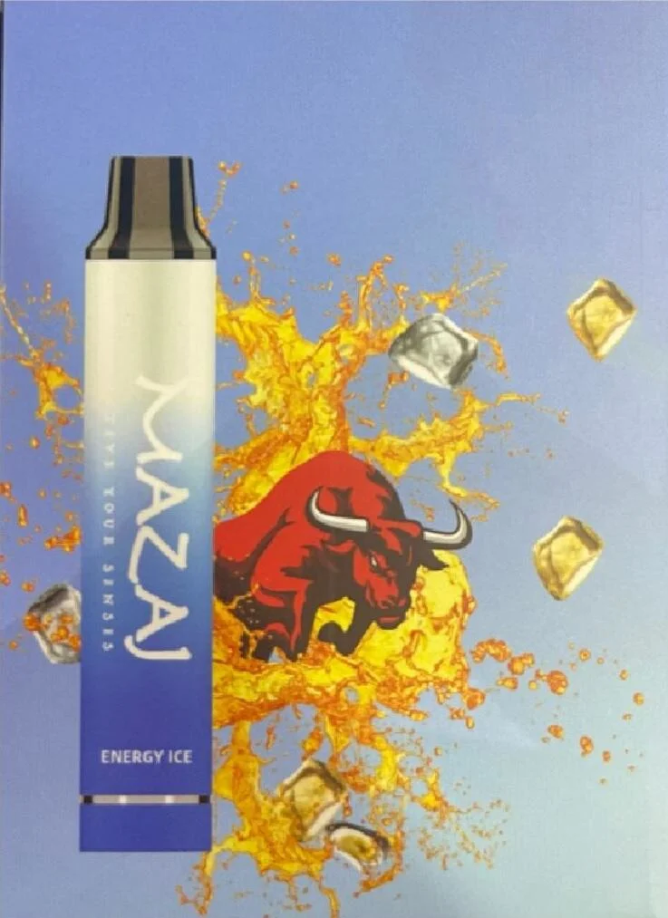 Mazaj Vape Middleeast Disposable/Chargeable E Cigarette 18 Flavors 3000 Puffs with OEM ODM Service