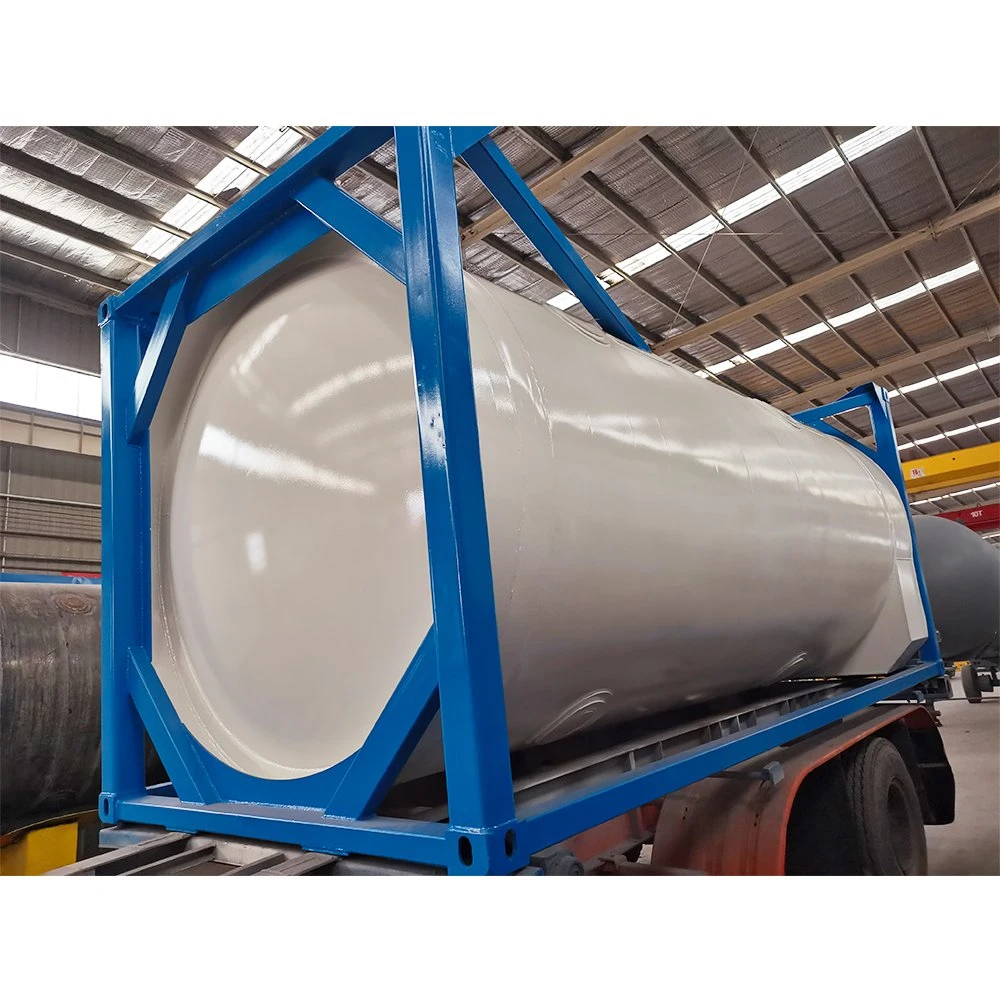 Customized High End Special 20FT Cryogenic Liquid Gas Oxygen Nitrogen Helium Storage ISO Tank Container