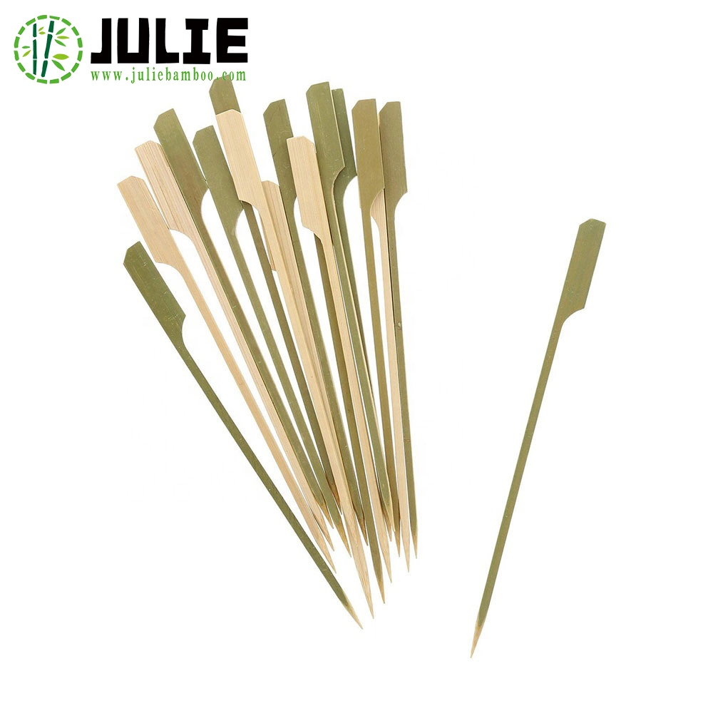 Food-Contacting Grade High Quality Natural Bamboo Gun Skewers Bamboo Skewer