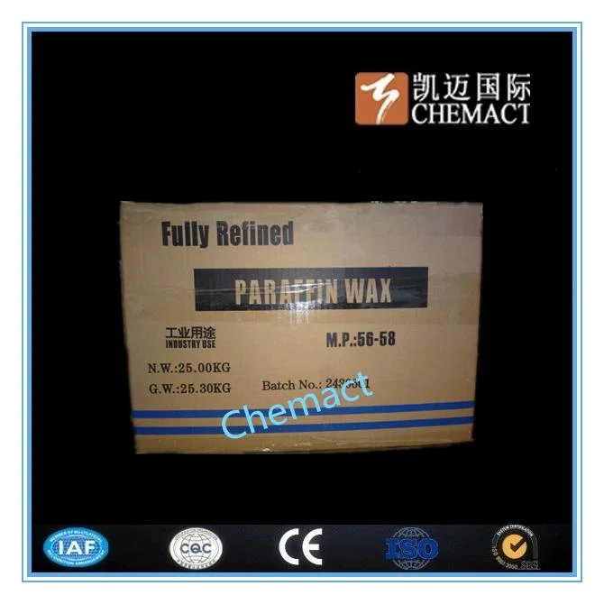 White Fully Refined Paraffin Wax for 56/58