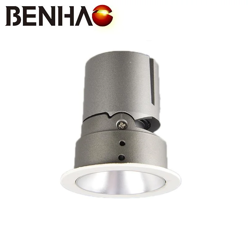 Fabricant de gros bord étroit Embedded COB Spotlight et antireflet profond ménage Downlight Led