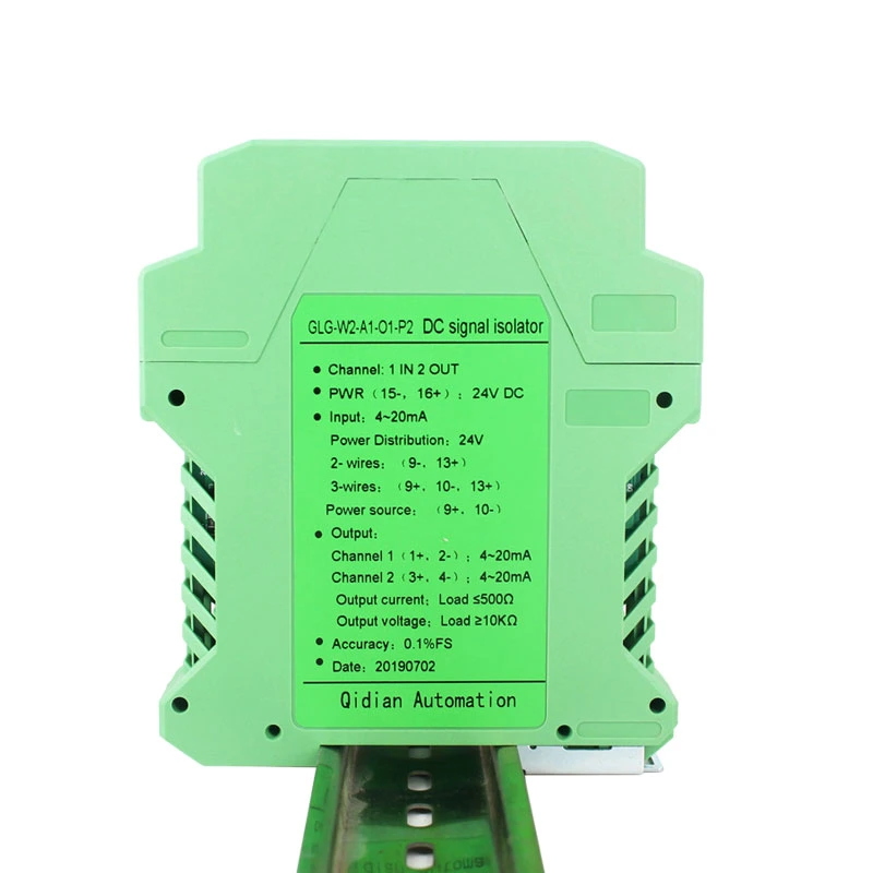 Universeller Analog-Signal-Isolator-Konverter 4-20mA bis 4-20mA 0-10V