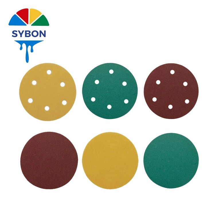 Wholesale Good Quality Sand Paper Roll 5 Inch Sand Paper Self Adhesive Abrasive Paper Sanding Disc