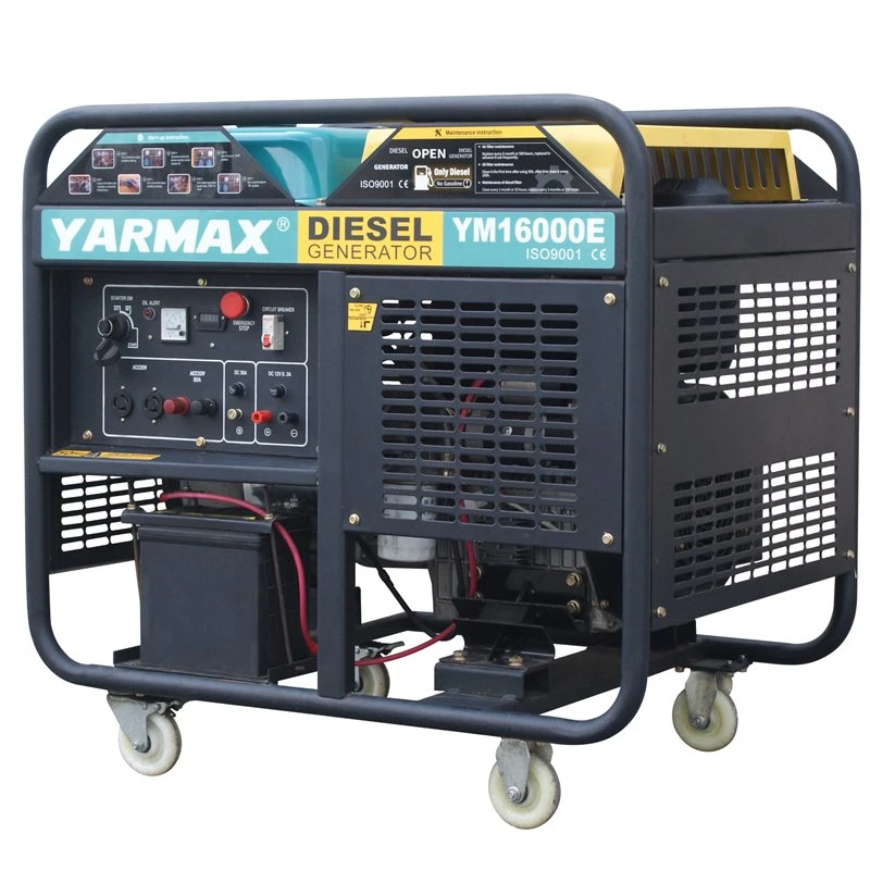 Yarmax Double Cylinder Air-Cooled Open Type Diesel Generator