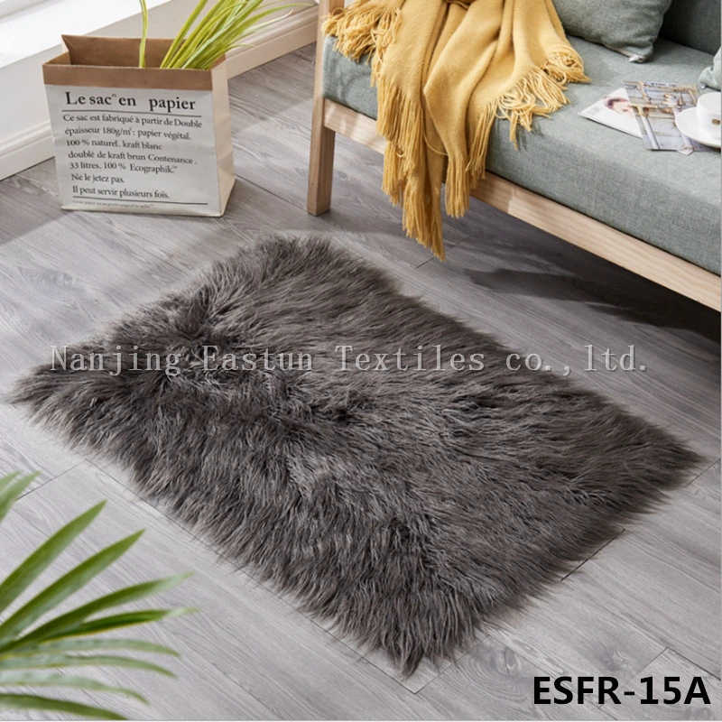 Long Pile Faux Sheep Fur Rugs Esfr-32A