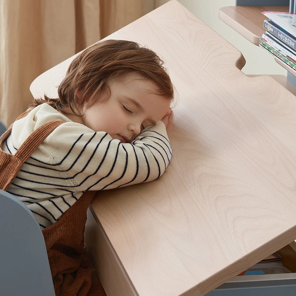 Boori Nordic Wood Einstellbare Student Writing Kinder Schreibtisch Tische Mit Bücherregal