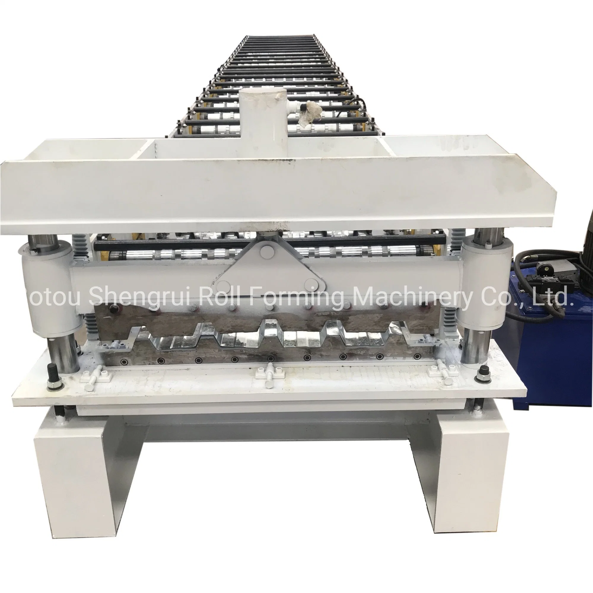 PLC Control Box High Rib Profile Ibr Roof Sheet Making Cold Roll Forming Machine